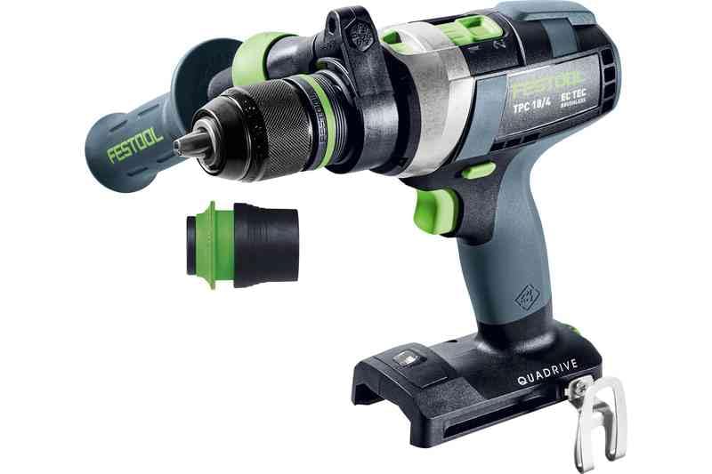 Festool TPC 18/4 Akku-Schlagbohrschrauber QUADRIVE – Brushless, 4-Gang, im Systainer