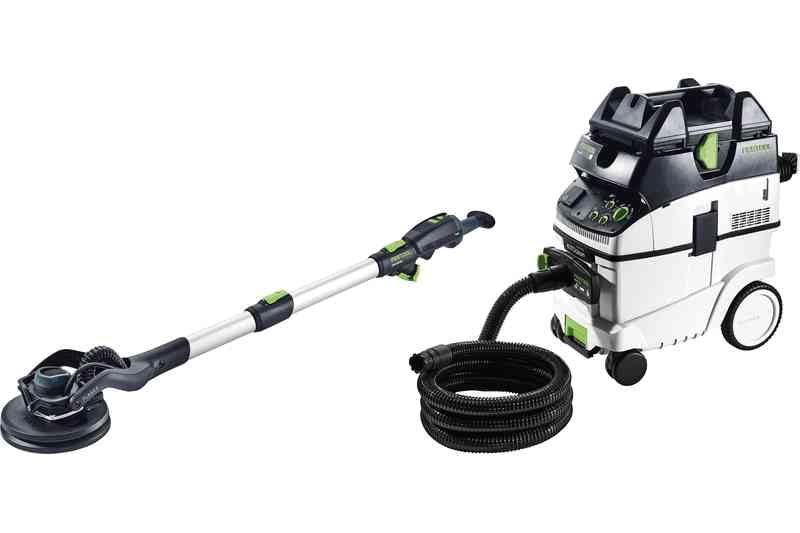 Festool PLANEX LHS 2 225 mit CTM 36 Set – Langhalsschleifer mit Absaugung, im Systainer