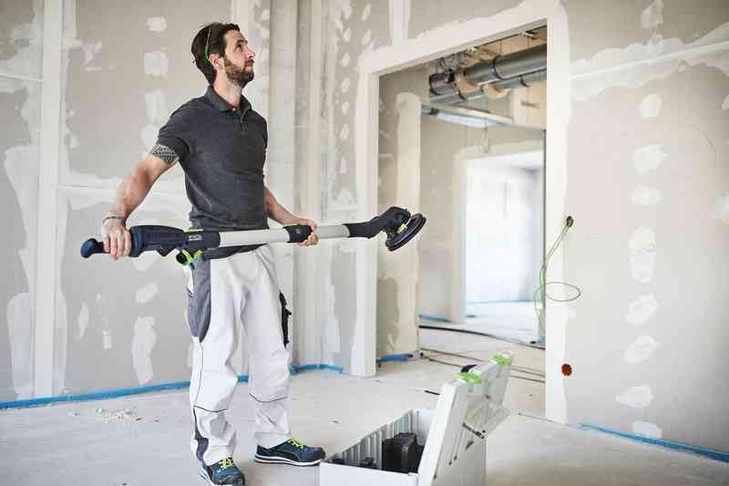 Festool PLANEX LHS 2 225 mit CTM 36 Set – Langhalsschleifer mit Absaugung, im Systainer