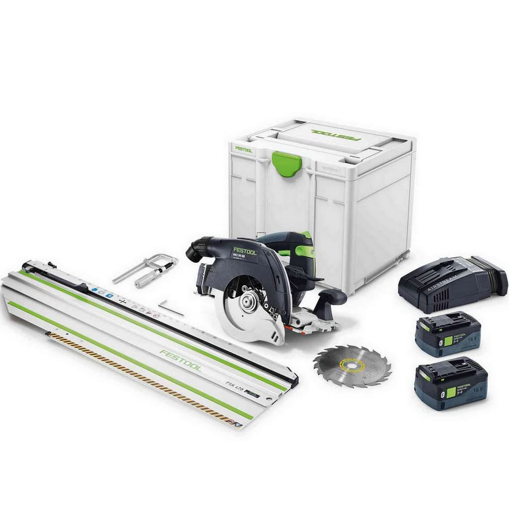 Festool HKC 55 Akku-Handkreissäge 18V Set FSK 420 – 2x5,0Ah, im Systainer