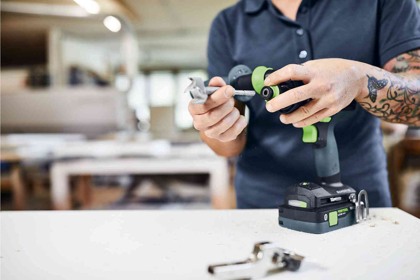 Festool TPC 18/4 Akku-Schlagbohrschrauber QUADRIVE Set XL – 2 Akkus, Schnelllader, im Systainer