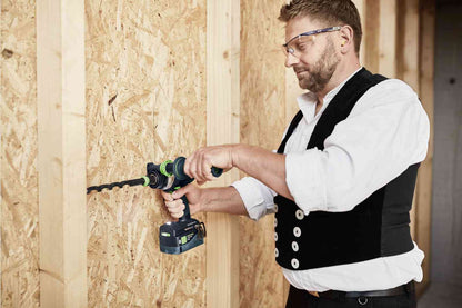 Festool TPC 18/4 Akku-Schlagbohrschrauber QUADRIVE Set XL – 2 Akkus, Schnelllader, im Systainer