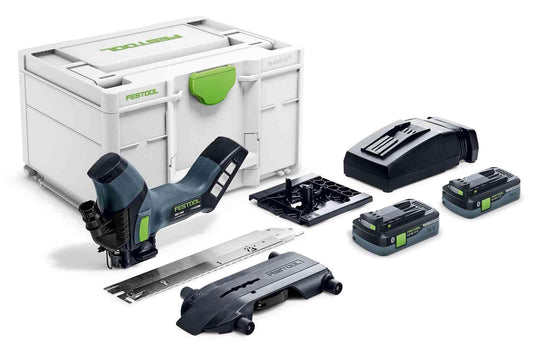 Festool ISC 240 Akku-Dämmstoffsäge 18V – 2x4,0Ah, EBI-Plus, im Systainer