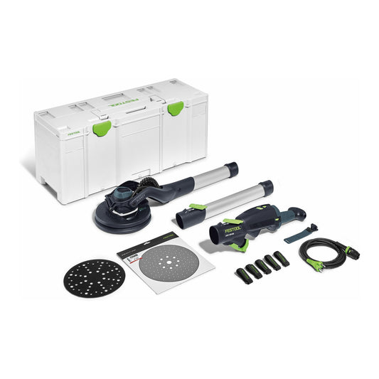 Festool PLANEX LHS 2 225 EQI-Plus Langhalsschleifer – LED, Ø225 mm, im Systainer