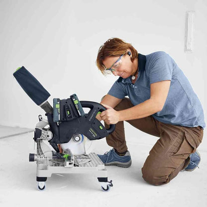 Festool SYMC 70 Akku-Leistensäge SYMMETRIC 2x18V – 216 mm, EBI-Plus