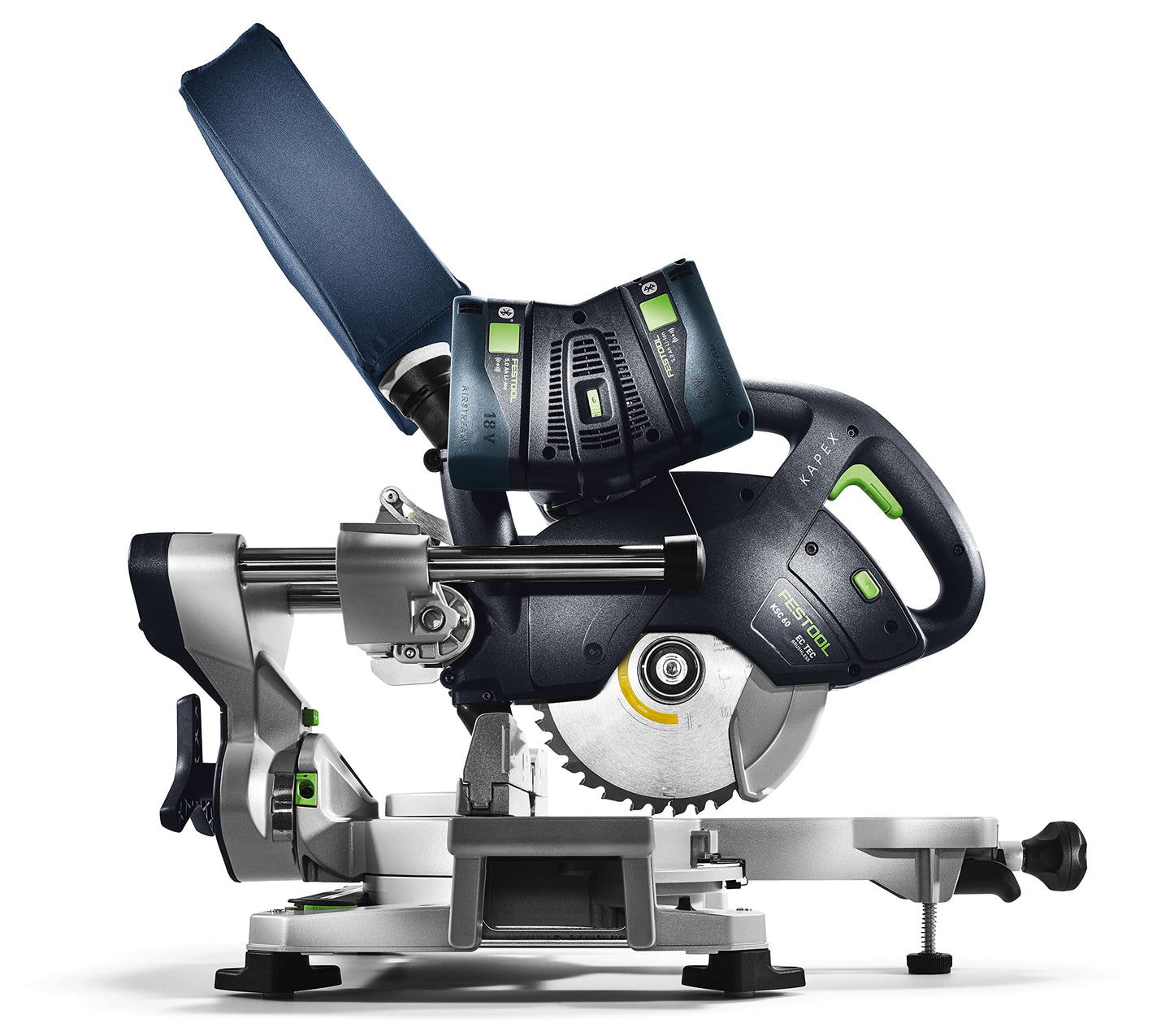 Festool KSC 60 Akku-Kapp-Zugsäge KAPEX EB-Basic – 216 mm, LED, Dual-Akku