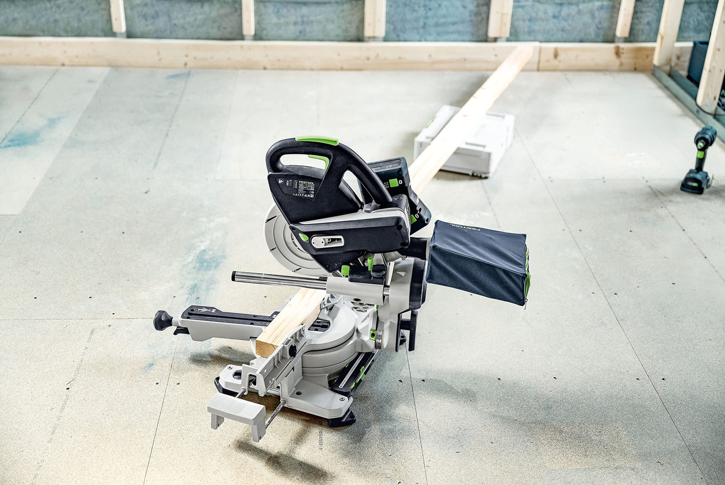 Festool KSC 60 Akku-Kapp-Zugsäge KAPEX EB-Basic – 216 mm, LED, Dual-Akku